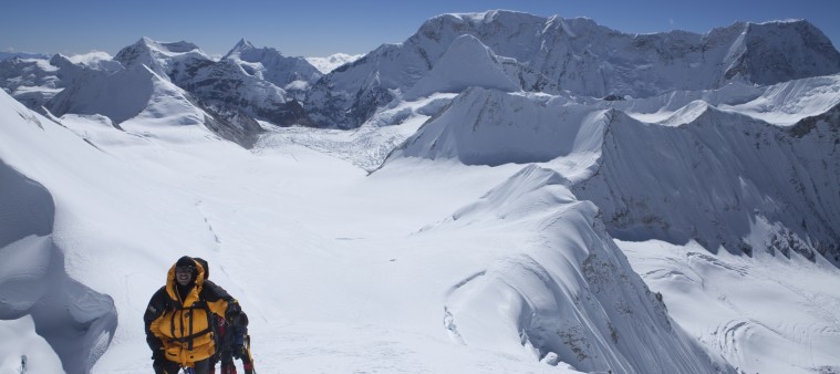 Baruntse ascent in 2010