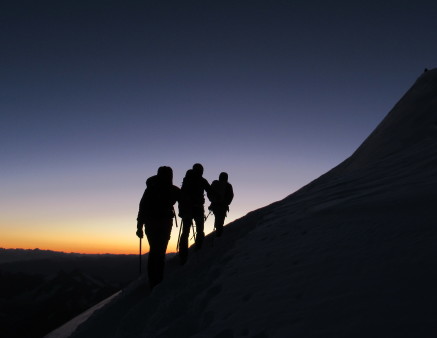 Mont-Blanc en très bonne compagnie…