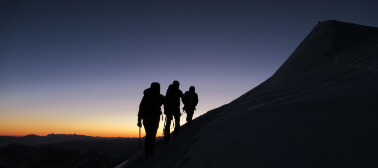 Mont-Blanc en très bonne compagnie…