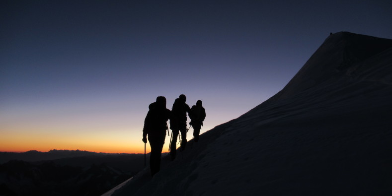 Mont-Blanc en très bonne compagnie…